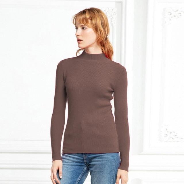 Bodycon Turtleneck Sweater - Item - BYTOODAY