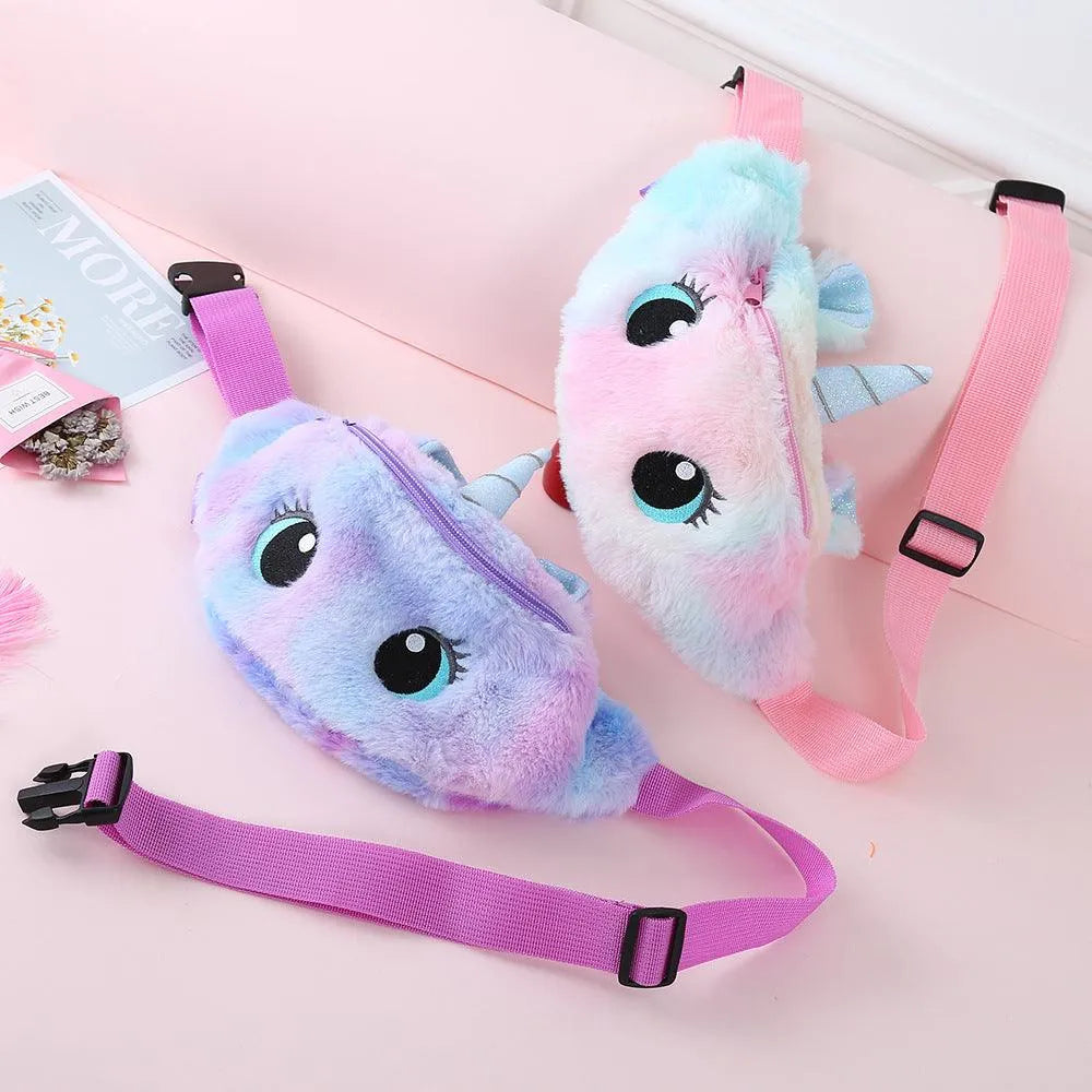 Cute Rainbow Unicorn Shape Fanny Pack - Item - BYTOODAY