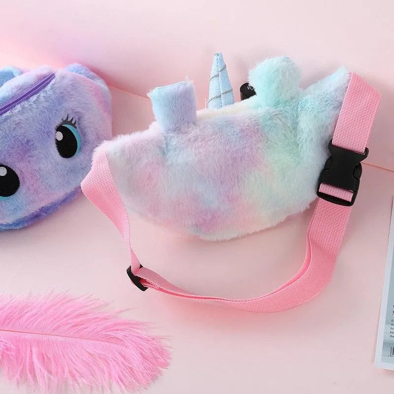 Cute Rainbow Unicorn Shape Fanny Pack - Item - BYTOODAY