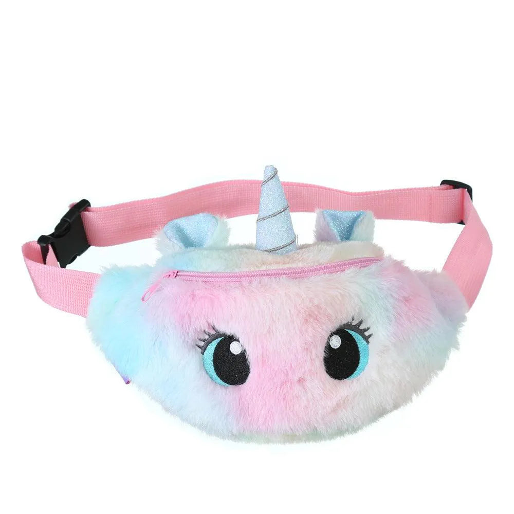 Cute Rainbow Unicorn Shape Fanny Pack - Item - BYTOODAY