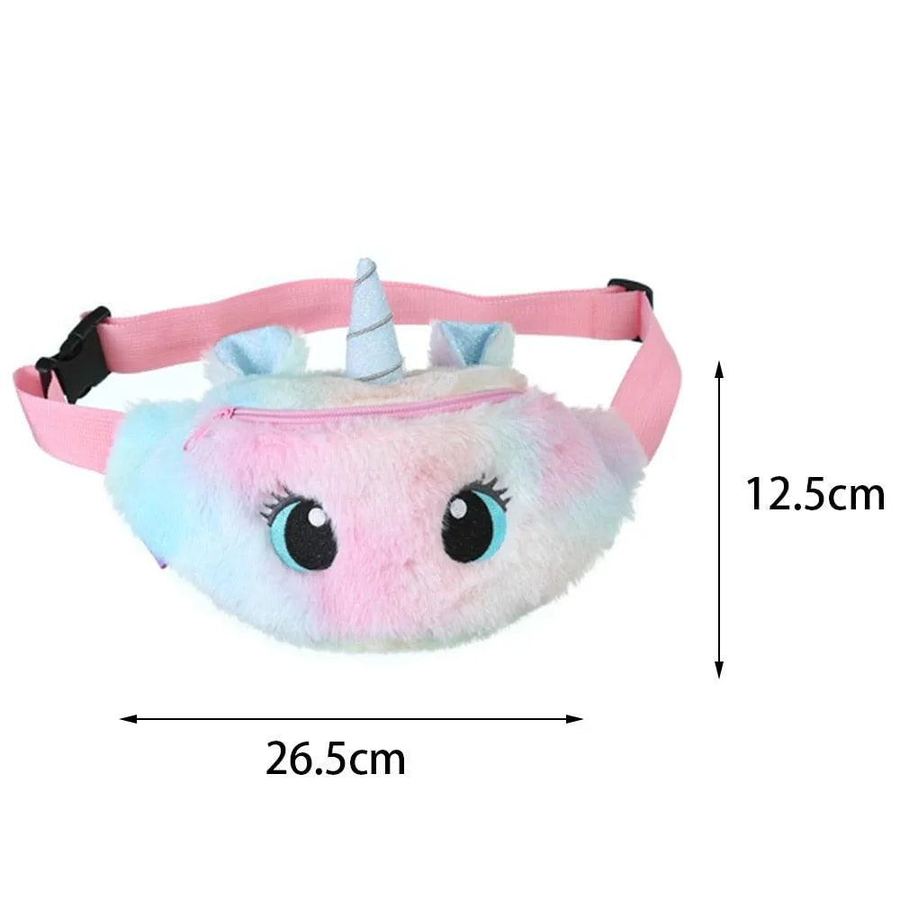Cute Rainbow Unicorn Shape Fanny Pack - Item - BYTOODAY