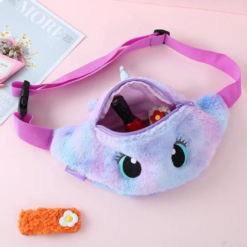 Cute Rainbow Unicorn Shape Fanny Pack - Item - BYTOODAY