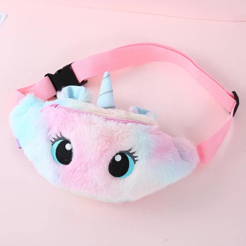 Cute Rainbow Unicorn Shape Fanny Pack - Item - BYTOODAY