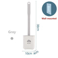 Flexible Toilet Brush with Flat Head - Item - BYTOODAY