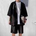 Korean Style Jacket and Shorts Set - Item - BYTOODAY