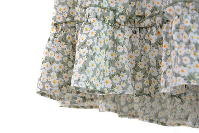 Summer Floral Print Skirt - Item - BYTOODAY